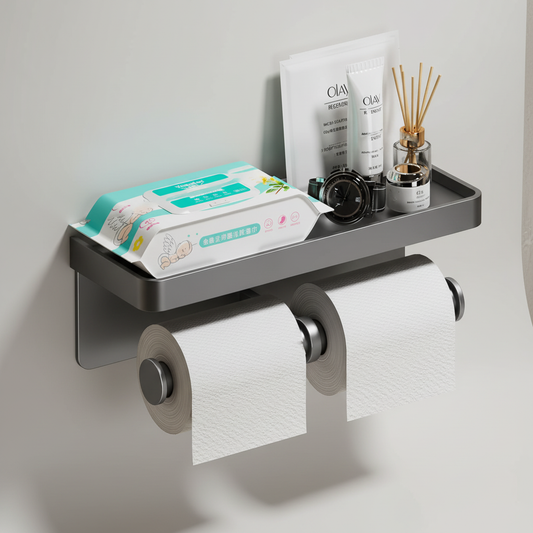 Double Roll Toilet Paper Holder