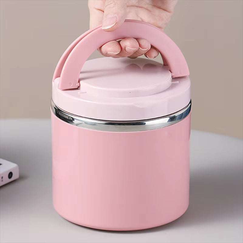 Double-Walled Insulated Stainless Steel Leakproof Food Container