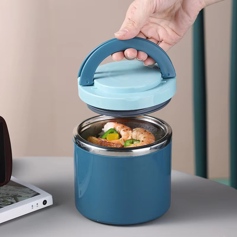 Double-Walled Insulated Stainless Steel Leakproof Food Container