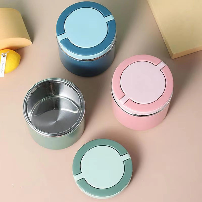 Double-Walled Insulated Stainless Steel Leakproof Food Container
