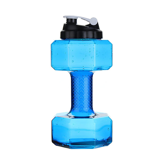 Dumbbell Water Bottle - Dumbbell-Shaped Sports Bottle