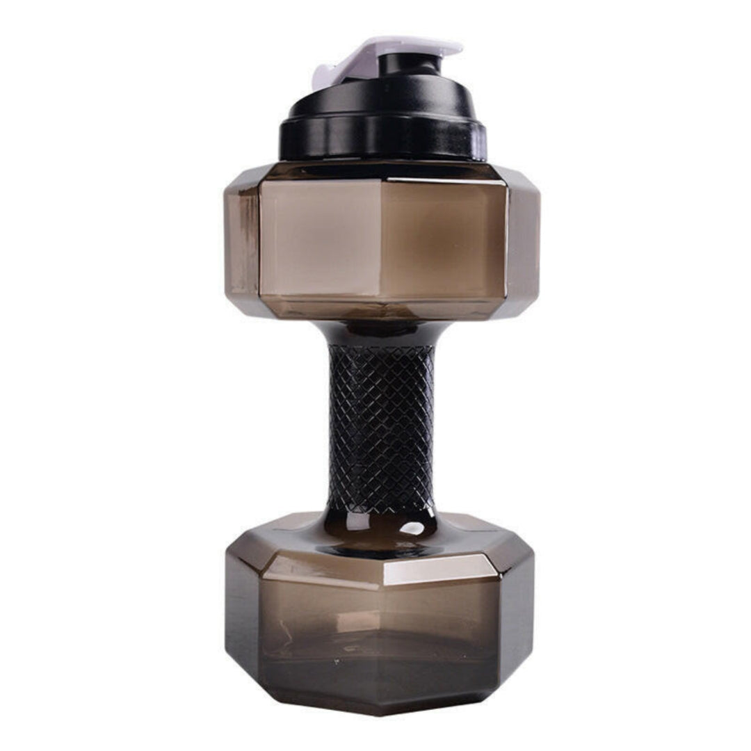 Dumbbell Water Bottle - Dumbbell-Shaped Sports Bottle