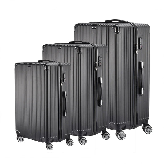 Durable 3-Piece Hardshell Luggage Set for Travel