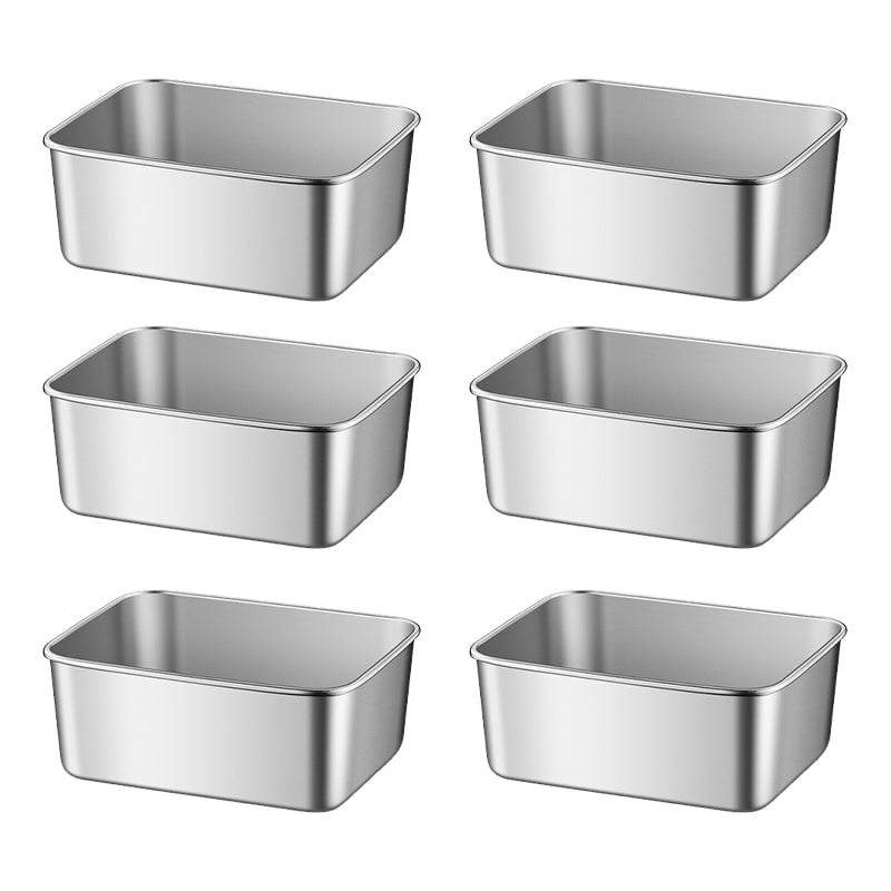 Durable & Eco-Friendly Stainless Steel Food Storage Containers