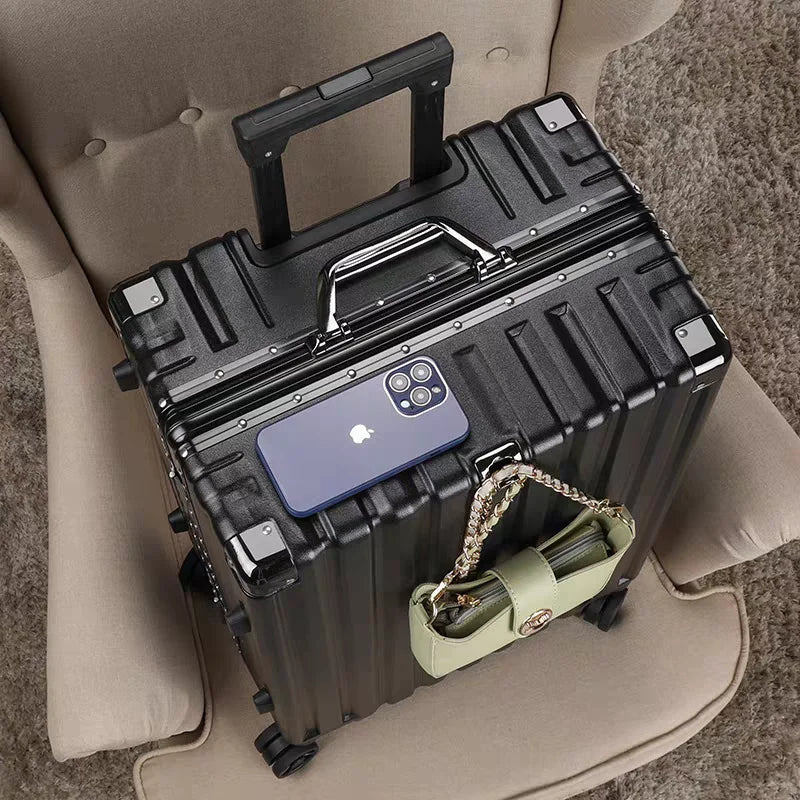 Durable Travel Luggage with Secure Frame