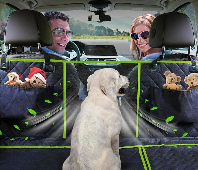 Durable Waterproof Back Seat Cover for Dogs