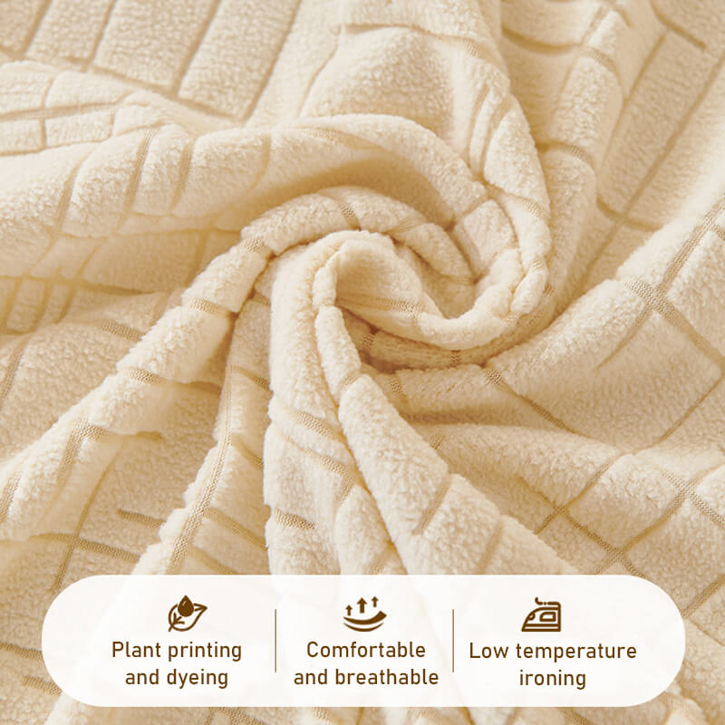 Elastic Jacquard Anti-Scratch Sofa Cover for Pets