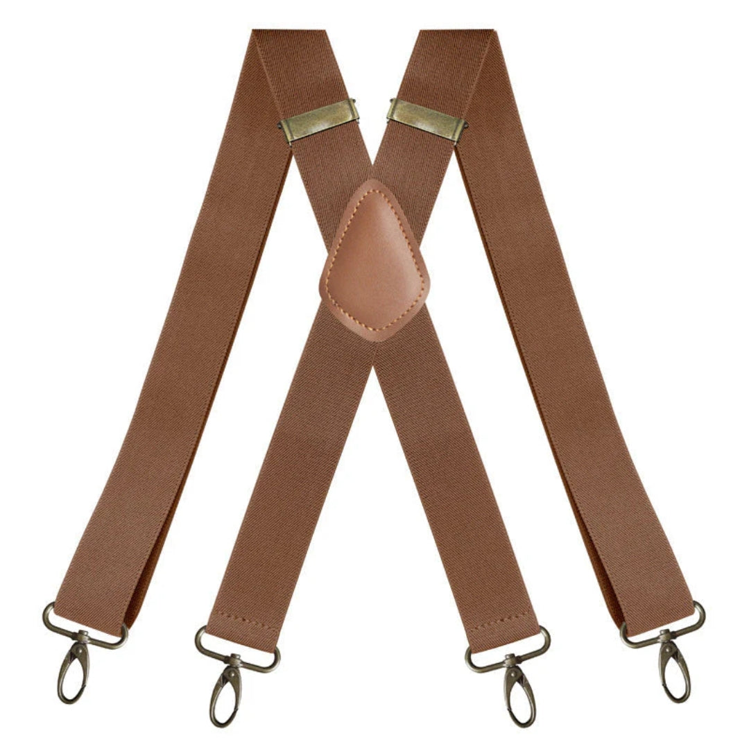 Elastic X-Back Suspenders for a Perfect Fit