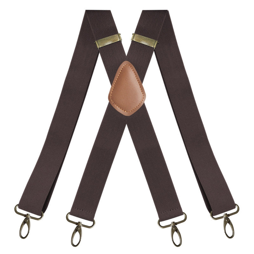 Elastic X-Back Suspenders for a Perfect Fit