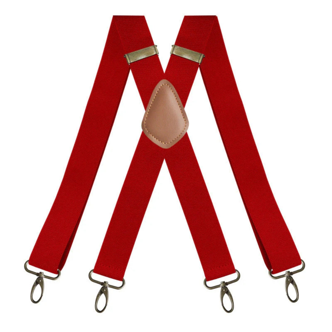 Elastic X-Back Suspenders for a Perfect Fit