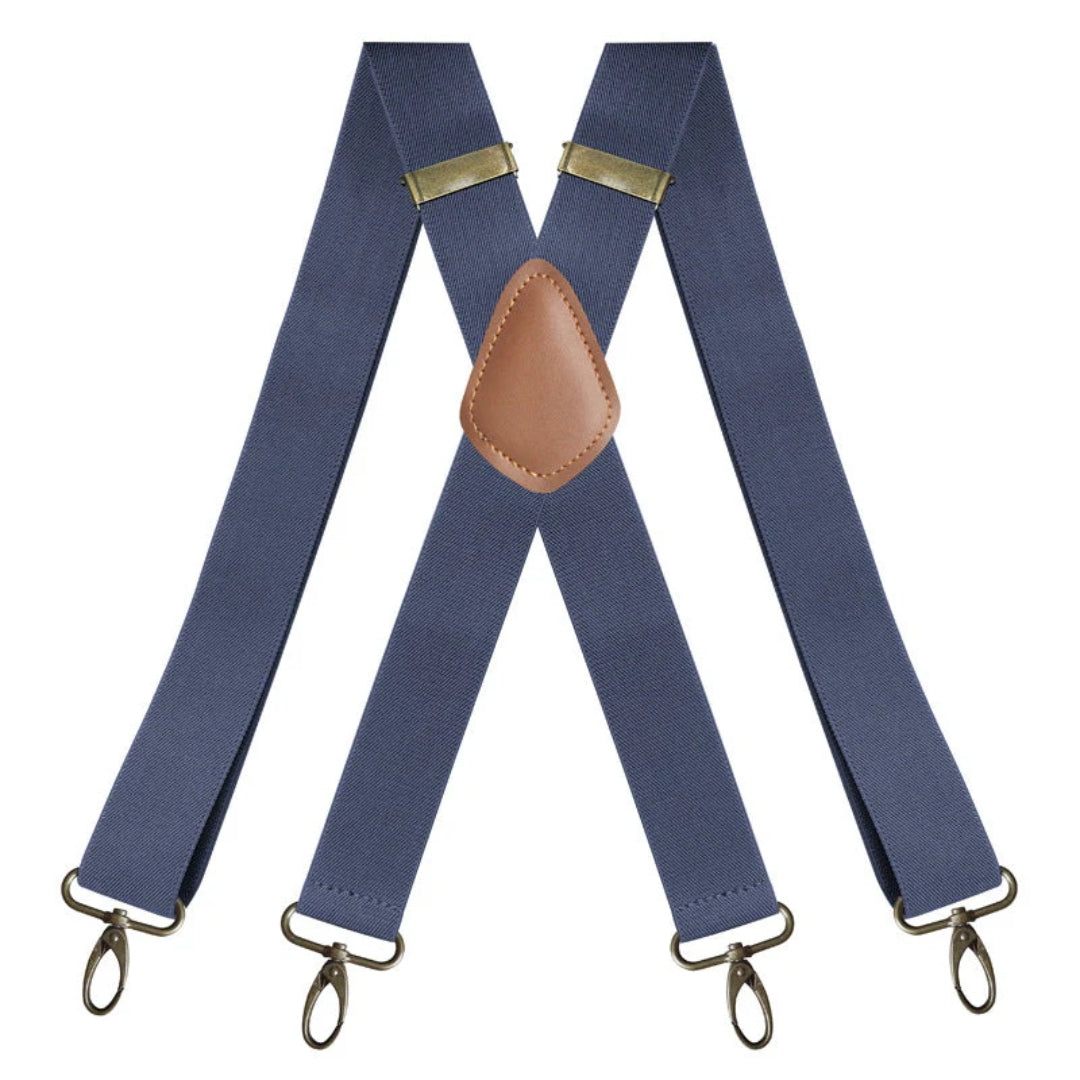 Elastic X-Back Suspenders for a Perfect Fit