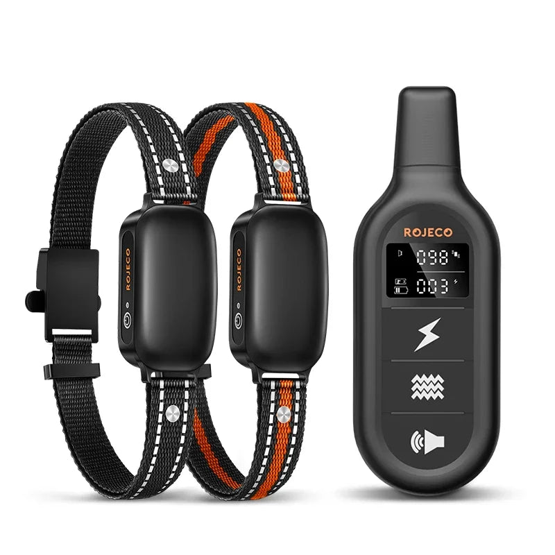 Electric Dog Training Collar with 1000 m Range and Waterproof Design