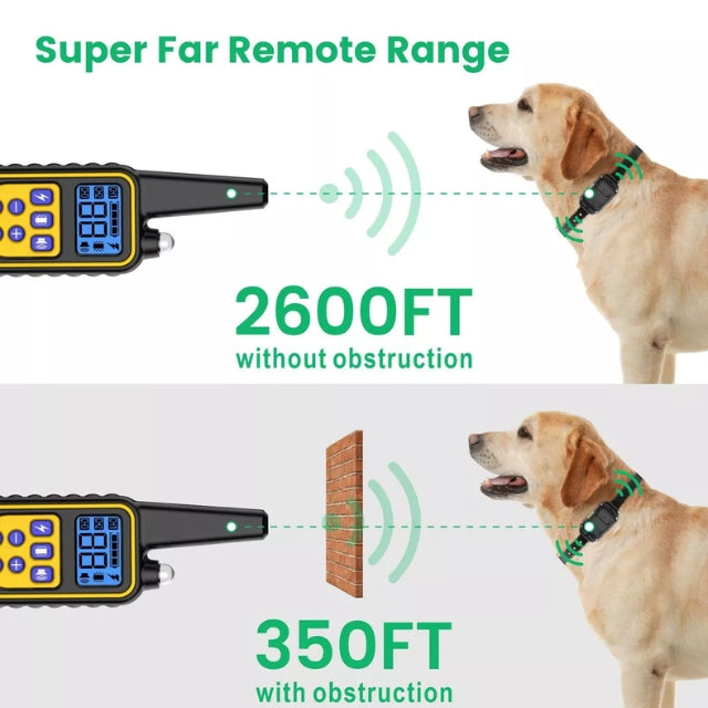 Electric Dog Training E-Collar with Remote Control – Safe and Effective