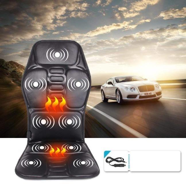 Electric Full-Body Massage Cushion – Heated Vibrating Chair Pad