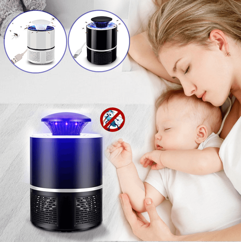 Electric Mosquito Killer Lamp - Powerful, Silent & USB Rechargeable
