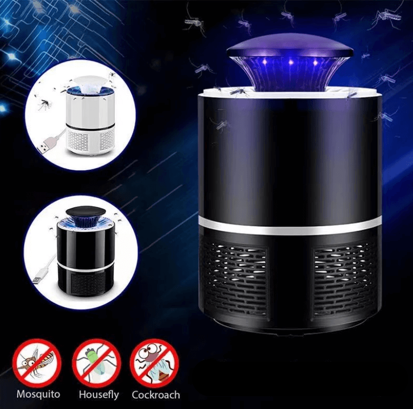 Electric Mosquito Killer Lamp - Powerful, Silent & USB Rechargeable