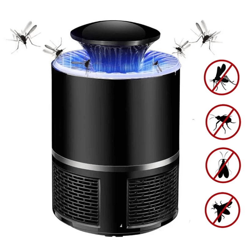 Electric Mosquito Killer Lamp - Powerful, Silent & USB Rechargeable