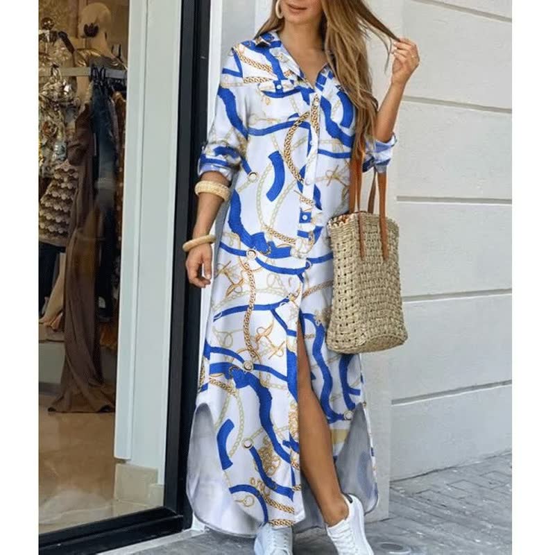 Elegant and Comfortable Street-Style Maxi Dress