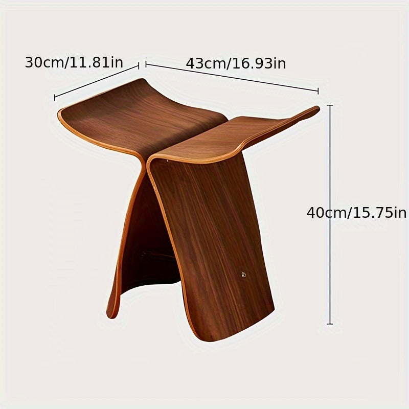 Elegant Butterfly Stool – Timeless Design for Living Room and Entryway