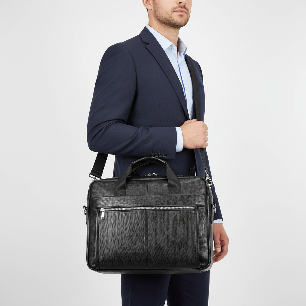 Elegant Laptop Briefcase - Style and Functionality