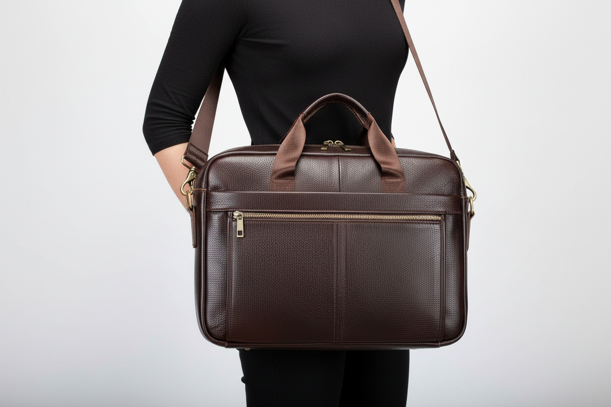 Elegant Laptop Briefcase - Style and Functionality