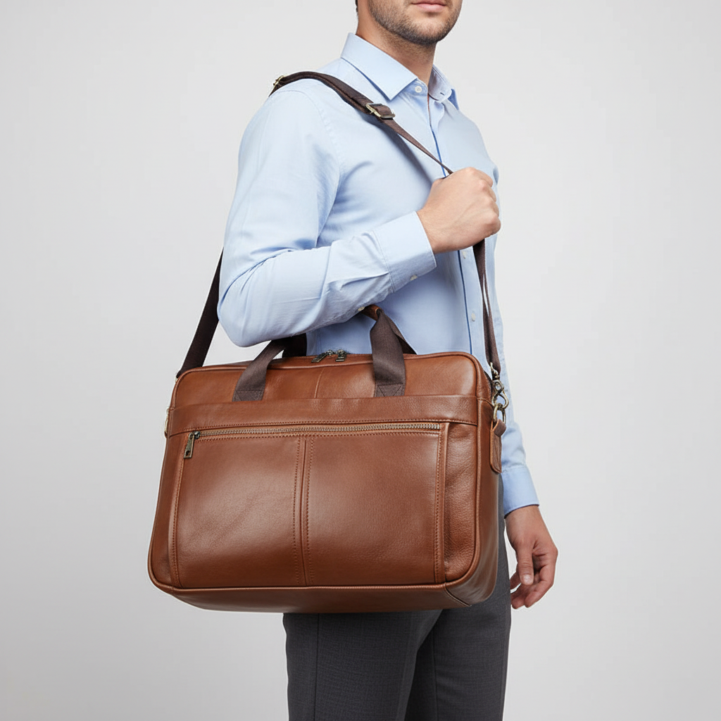 Elegant Laptop Briefcase - Style and Functionality