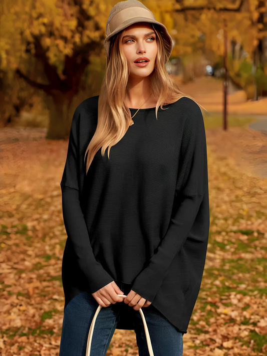 Elegant Oversized Sweater for Autumn