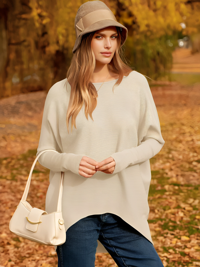 Elegant Oversized Sweater for Autumn