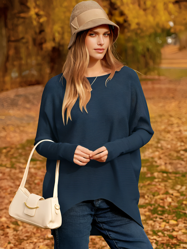 Elegant Oversized Sweater for Autumn