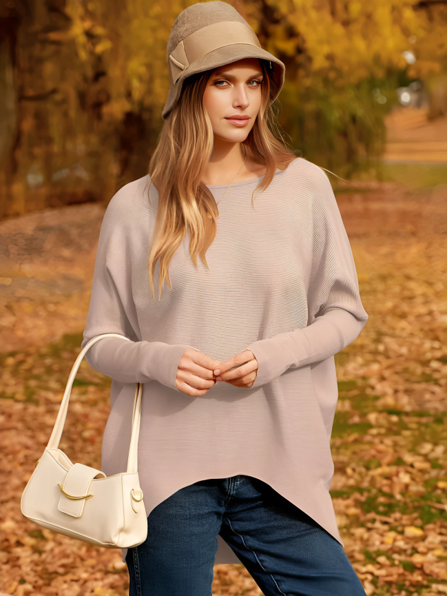 Elegant Oversized Sweater for Autumn
