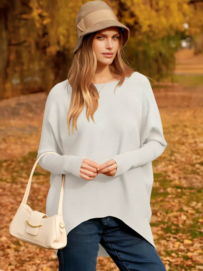 Elegant Oversized Sweater for Autumn