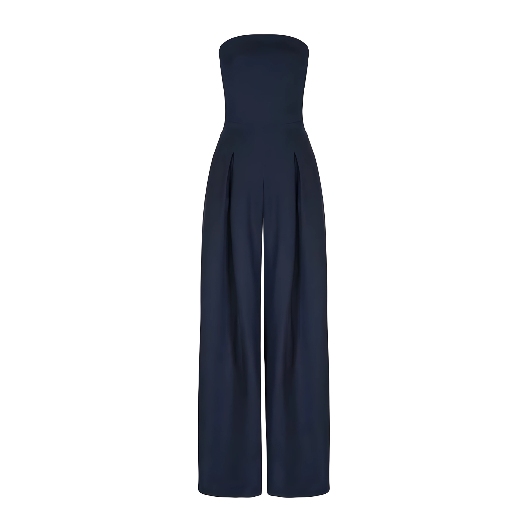 Elegant Strapless Jumpsuit