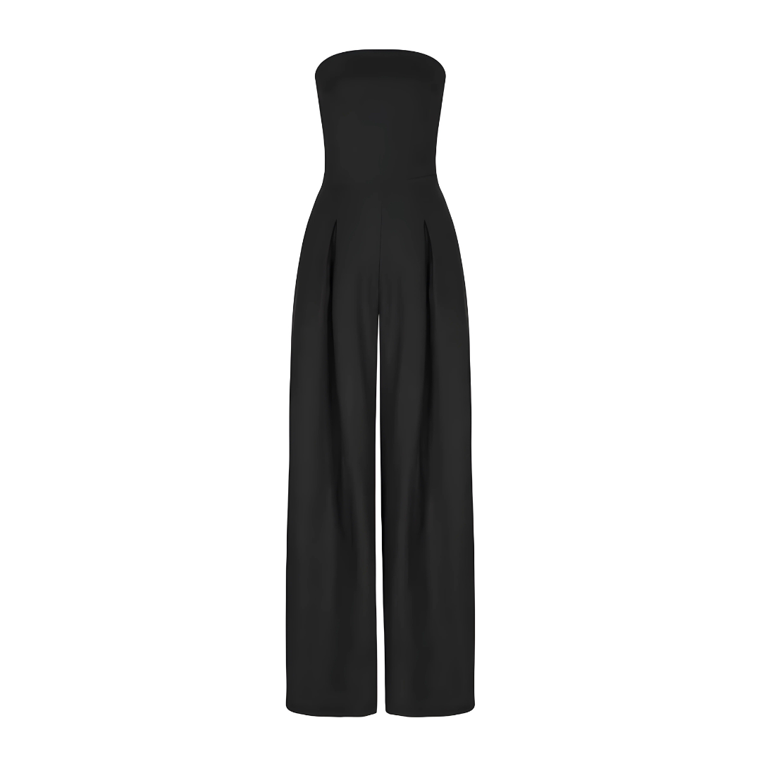 Elegant Strapless Jumpsuit