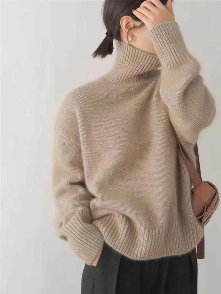 Elegant Turtleneck Winter Sweater