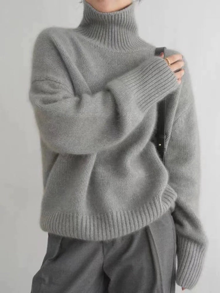 Elegant Turtleneck Winter Sweater
