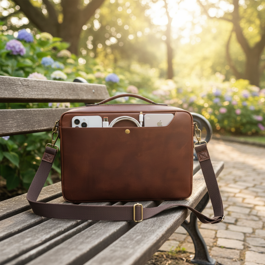Elegant Unisex Laptop Bag | Professional Briefcase