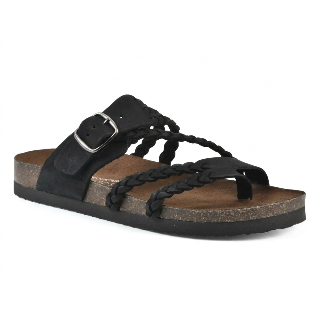 Elegant Women's European-Style Flat Sandals with Braided Straps