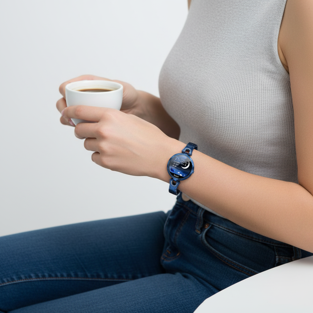 Elegant Women's Smartwatch - HydroGlow