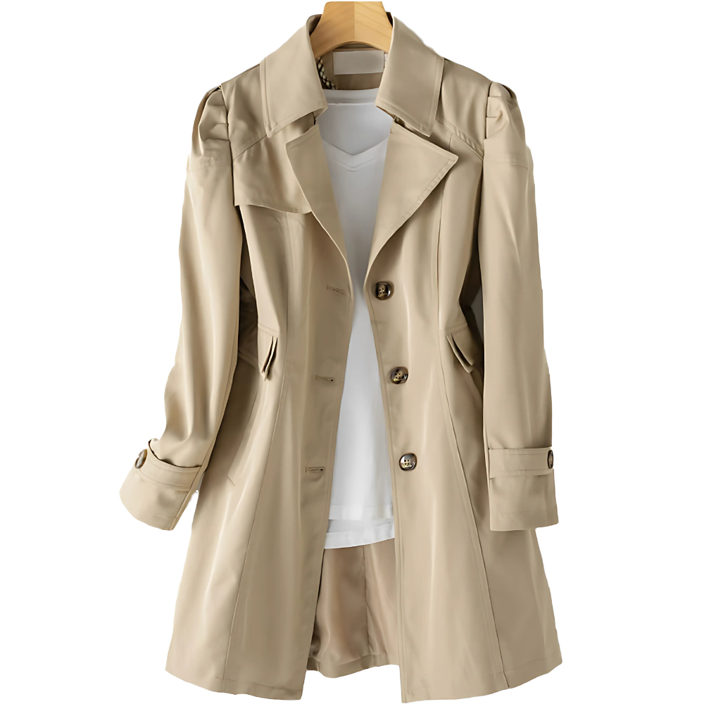 Elegant Women's Trench Coat – Stylish and Versatile