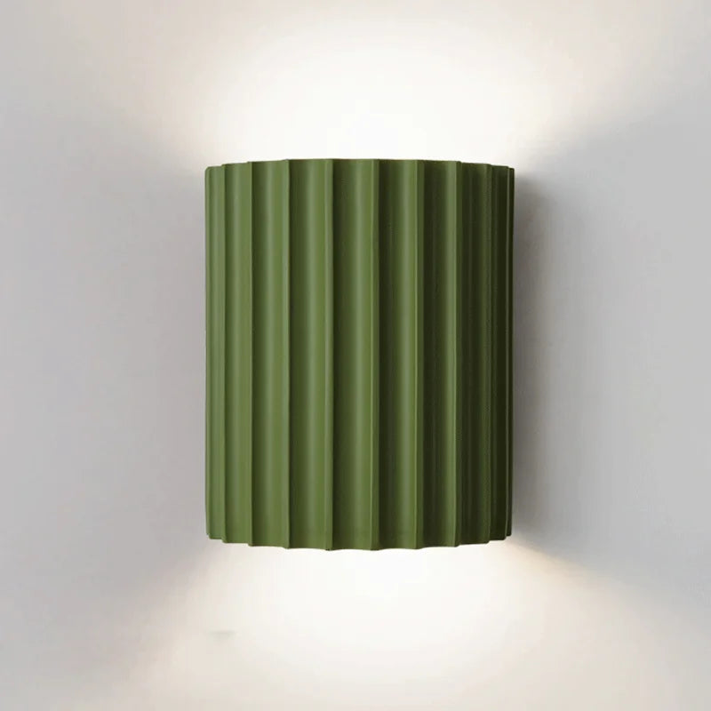 Energy-Efficient Wall Light with Unique Resin Design