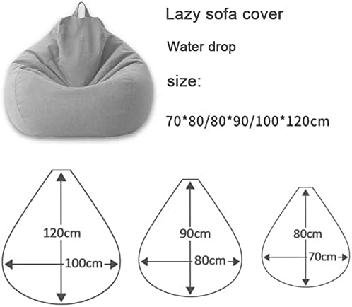 Ergonomic and Stylish Linen Bean Bag Chair