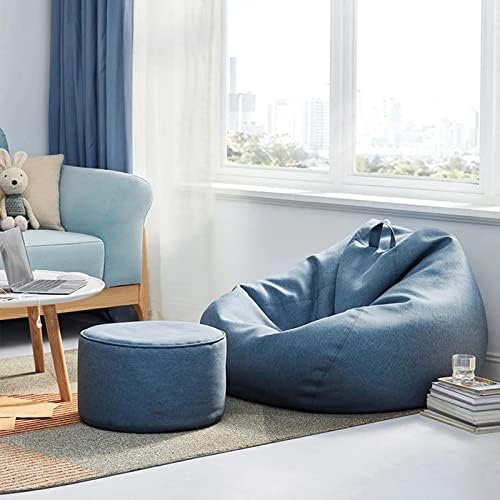 Ergonomic and Stylish Linen Bean Bag Chair