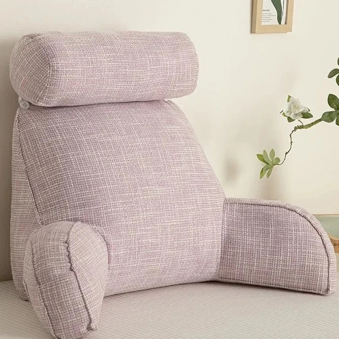 Ergonomic Backrest Pillow with Armrests