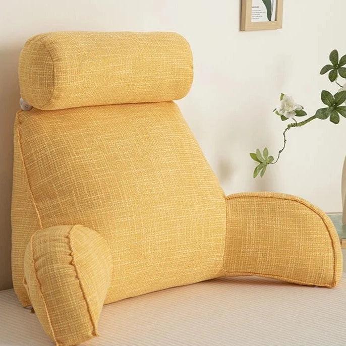 Ergonomic Backrest Pillow with Armrests
