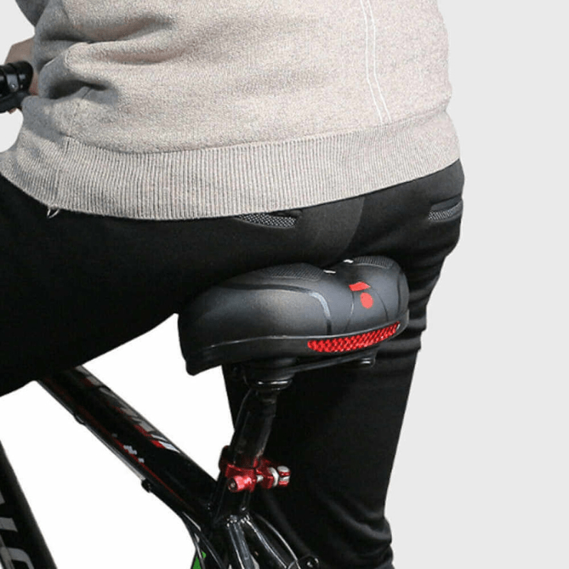 Ergonomic & Comfortable Bike Saddle | Back and Sit Bone Support