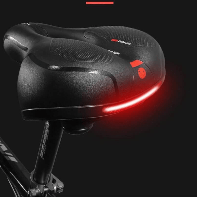 Ergonomic & Comfortable Bike Saddle | Back and Sit Bone Support