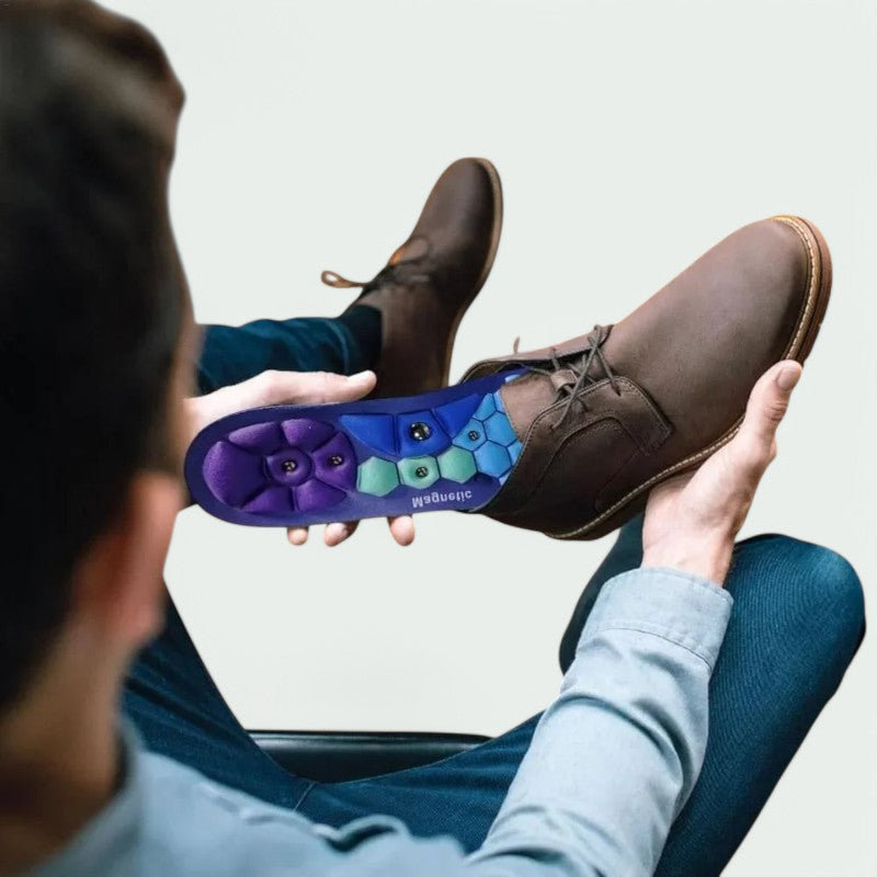 Ergonomic Magnetic Acupressure Insoles – Comfort and Relief for Tired Feet
