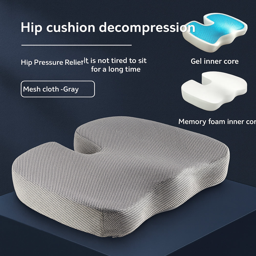 Ergonomic Memory Foam Seat Cushion