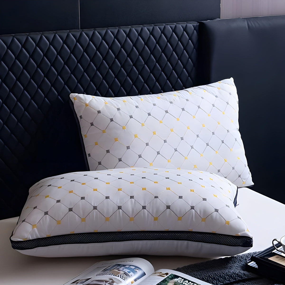 Ergonomic Neck Support Pillow for Side and Back Sleepers