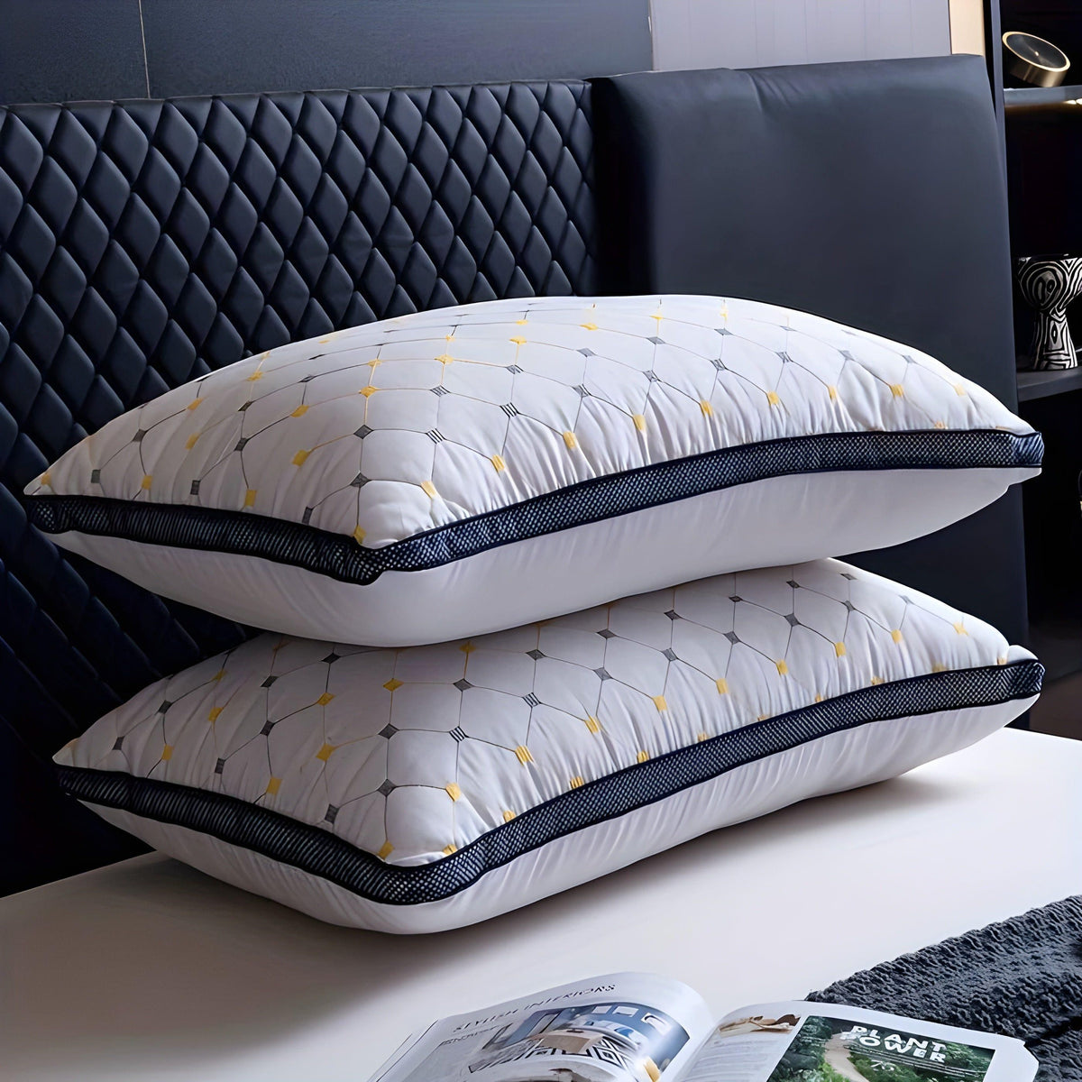 Ergonomic Neck Support Pillow for Side and Back Sleepers